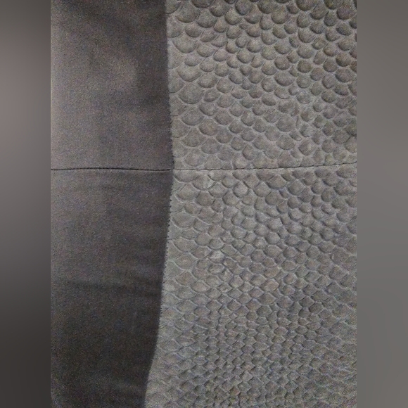 Celeb Boutique Vintage Leather Dress with Snake Contrast | Gray | Small | EUC - Picture 3 of 13